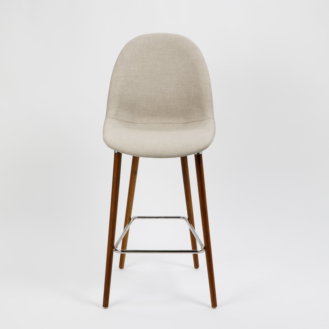 Taburete Nina Wood Tapizada - Image 2